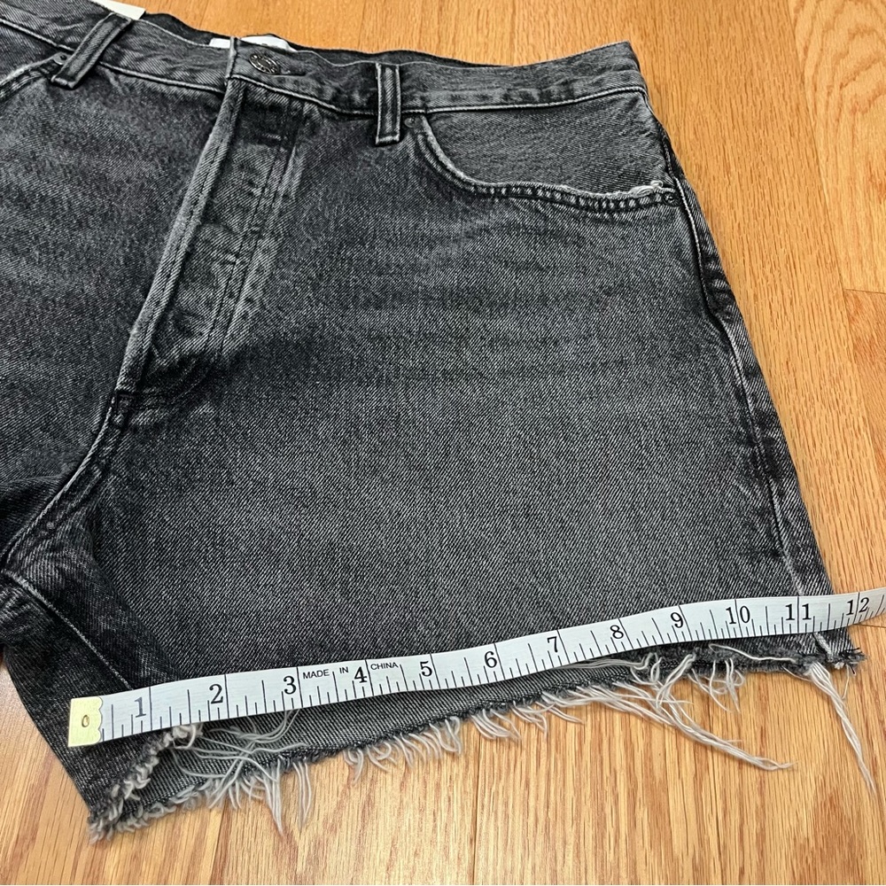Agolde Dee Grey Jean Short Moxy - Picture 13 of 13
